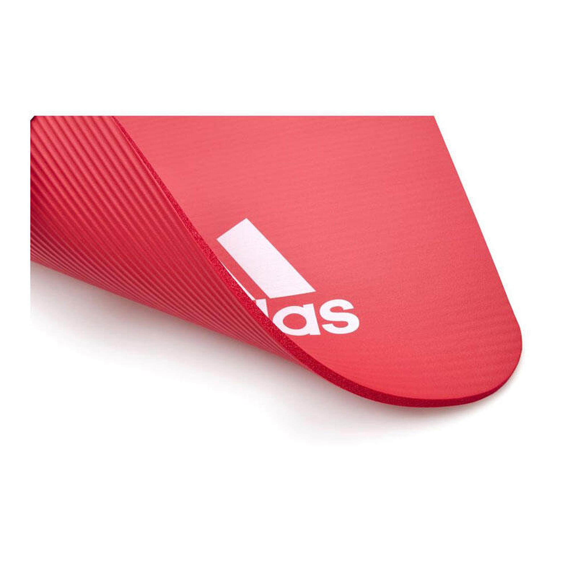 Adidas 10mm Fitness Yoga Mat with Carry Strap ADIDAS Decathlon