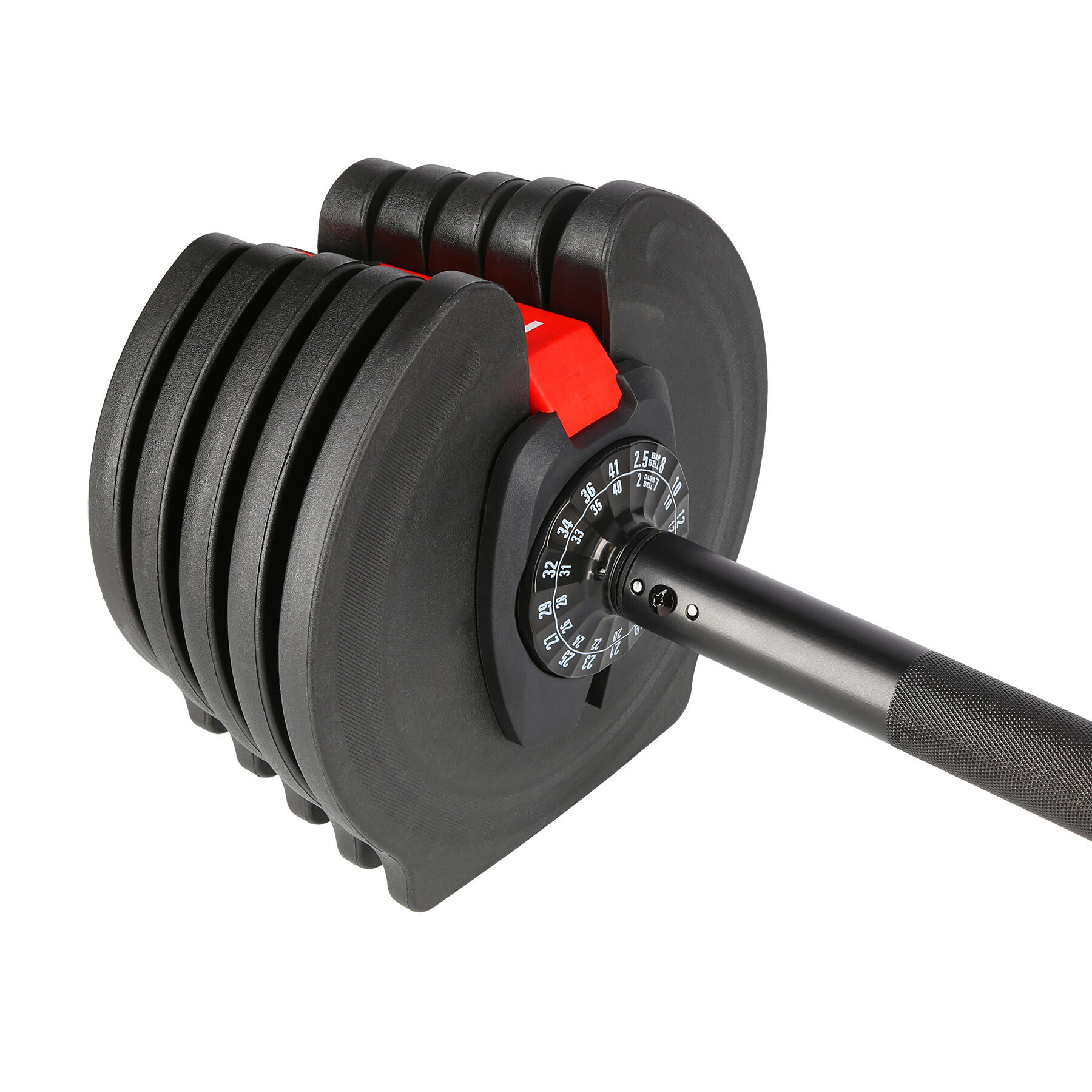 Verstelbare halters 2-in-1 met halterstang 40 kg HMS SGR40 7/7