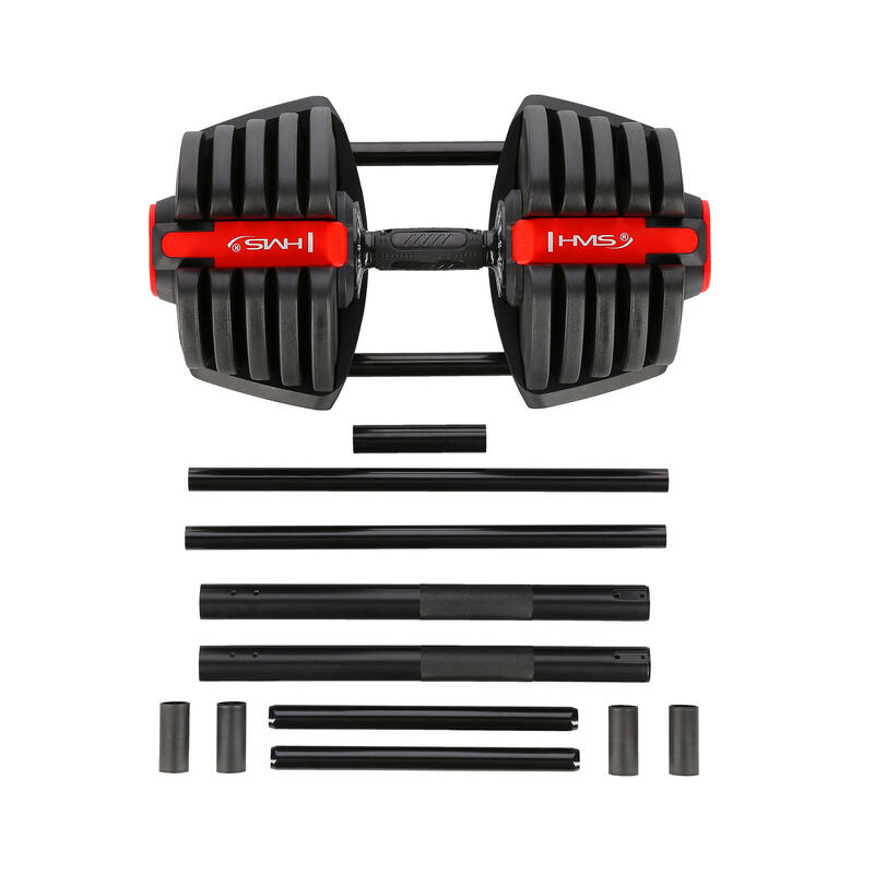 Set de gantere reglabile 2-în-1 HMS SGR40 Pro Set