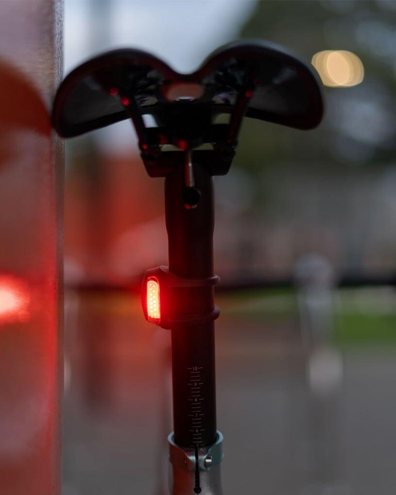 Knog Frog V3 Rear Bike Light  - Tequila Sunrise 4/5