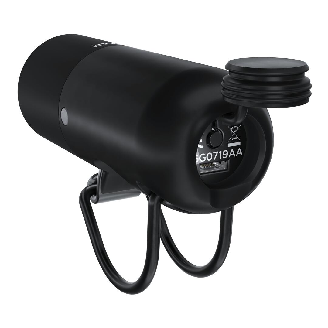 Knog Plugger Front Bike Light - Ninja Black 5/5