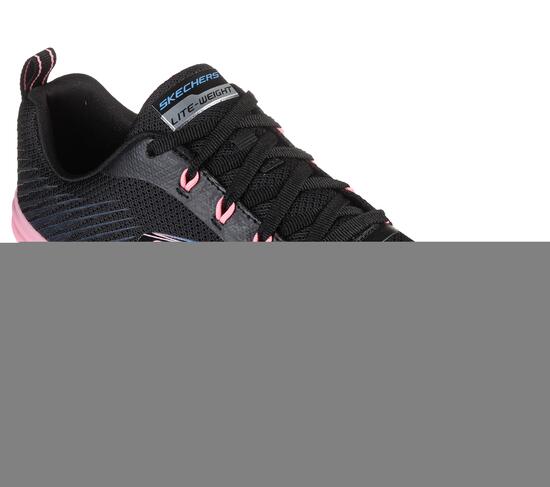 SKECHERS Femmes SKECH-AIR DYNAMIGHT LUMINOSITY Sneakers Noir / Rose vif