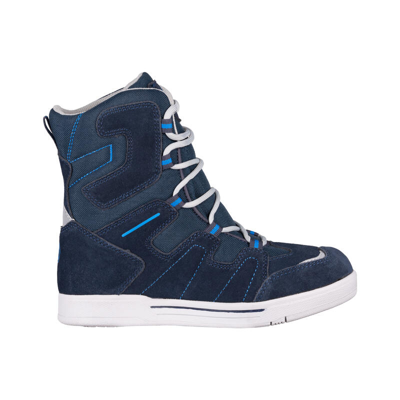 Chaussures d'hiver enfants Skanden imperméables bleu marine/bleu moyen
