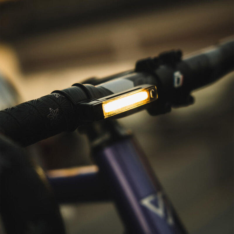 Front Plus Usb Oplaadbare Fietslamp