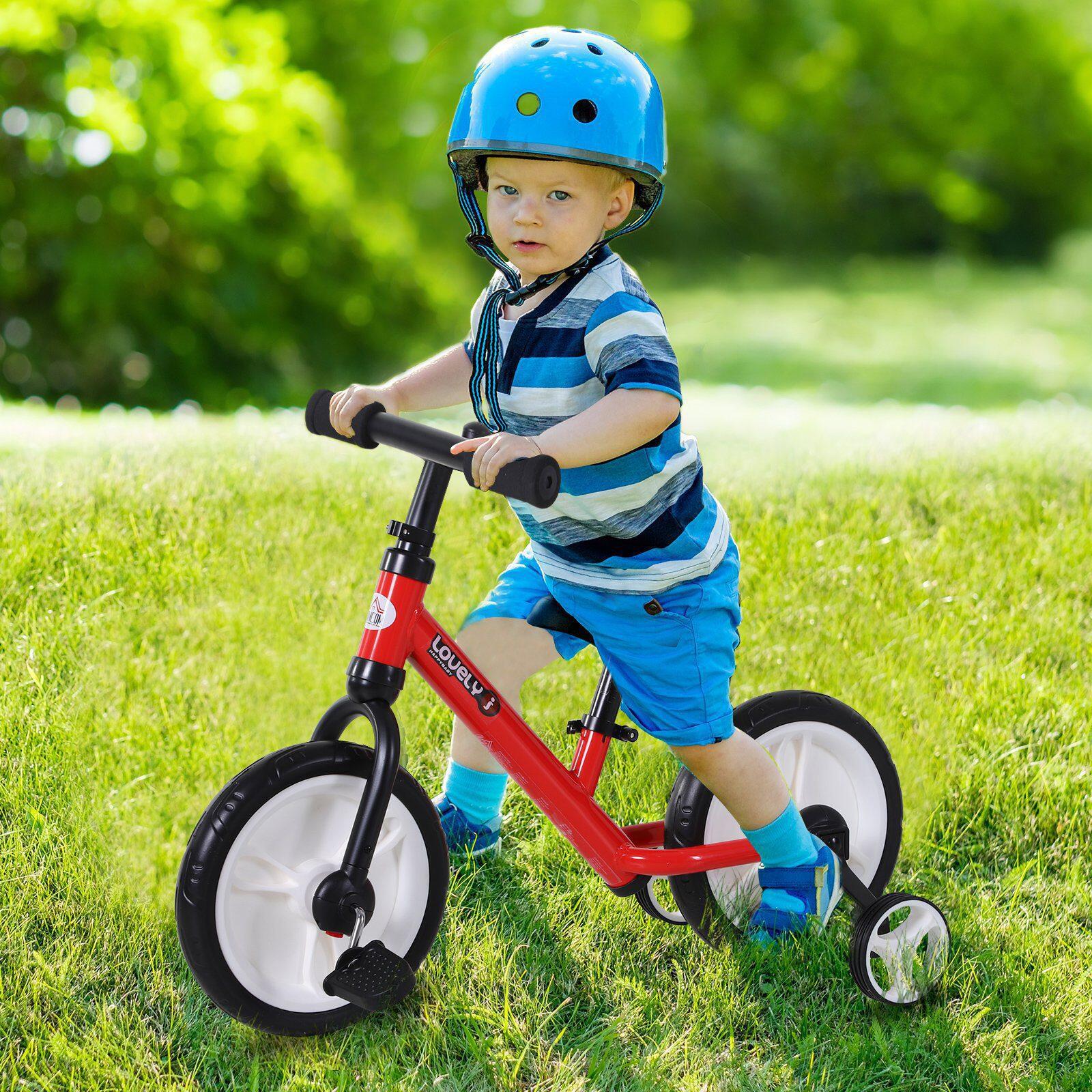 Bicicleta Criança 85x36x54 cm Vermelho HOMCOM