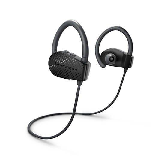 Auriculares inalámbricos deportivos Ksix Astro, Conducción ósea, Autonomía  7 h, Control táctil, Asistentes de voz, Negro