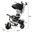 Triciclo Criança 92x51x110cm Roxo HOMCOM