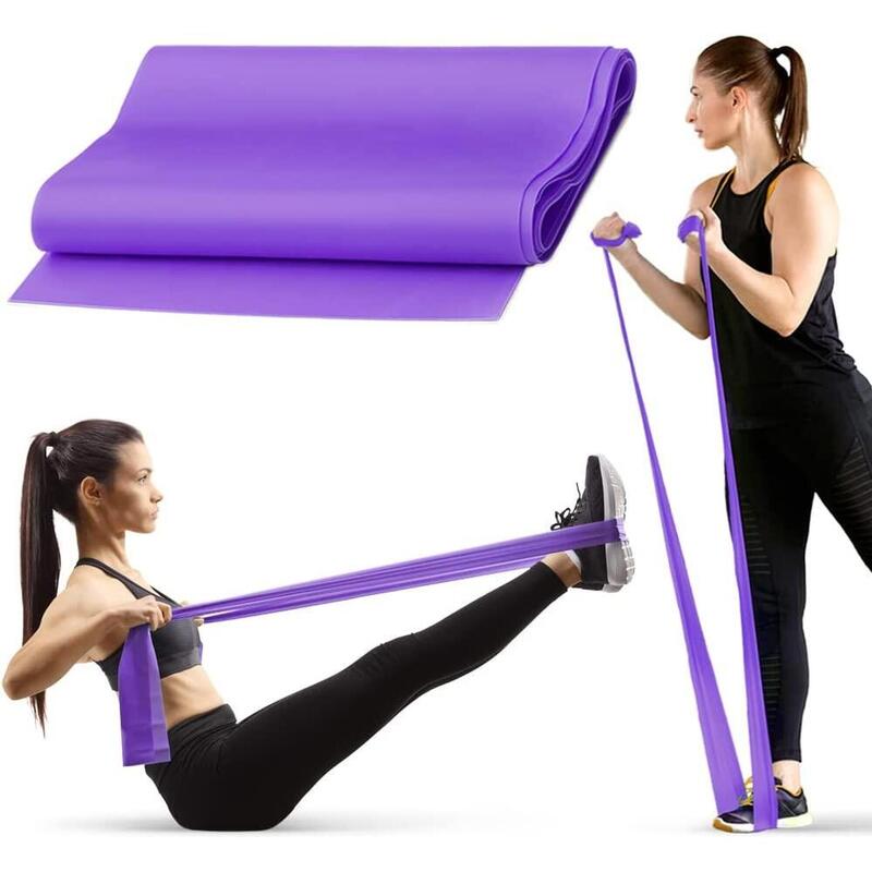 Banda de Resistencia Pilates 5 lb – 15 lb Cinta elástica Goma