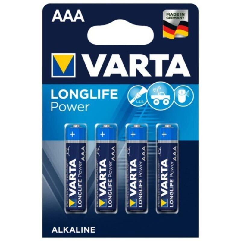 Varta AAA / LR03 Mini alcalina Penlite conjunto de 4 em cartão