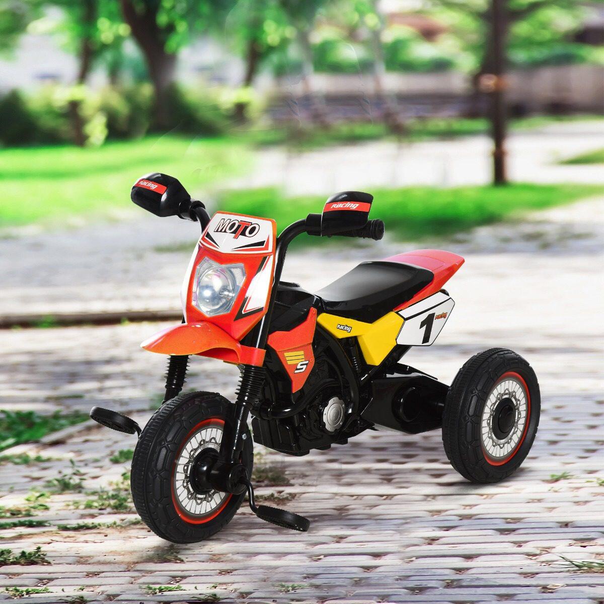 HOMCOM Triciclo Criança 71x40x51cm Vermelho HOMCOM