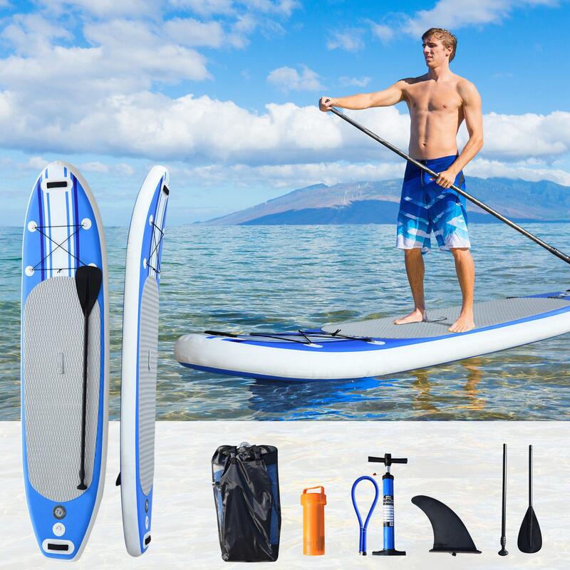 Tabla de Surf Hinchable HOMCOM 305x76x15cm Azul