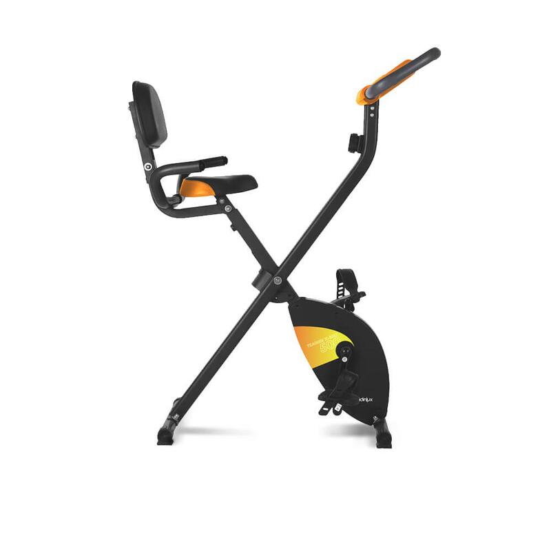 Decathlon Sintra - Pedala AO TEU RITMO com a Bicicleta Estática Essential  da DOMYOS! Tem uma ótima fluidez de pedalagem e uma consola com 4 funções  (calorias, distância, tempo e velocidade). Agarra