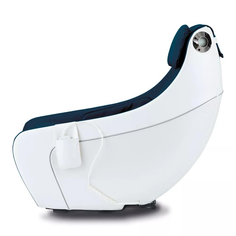 Synca CirC Fauteuil de massage compact – 5 programmes automatiques bleu marine 2/4