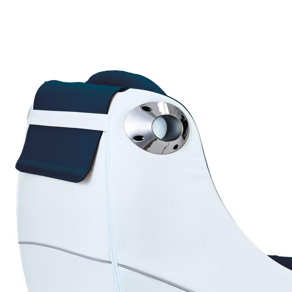Synca CirC Fauteuil de massage compact – 5 programmes automatiques bleu marine 4/4