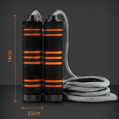 Springtouw premium 2.7m antislip verstelbaar fitness gridinlux