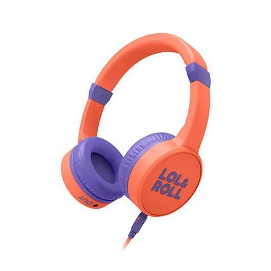 Energy Sistem - Casque Audio Energy Sistem Lol&roll Pop Kids Avec Fil - Casque Audio - Jaune|orange - Taille Unique - Decathlon