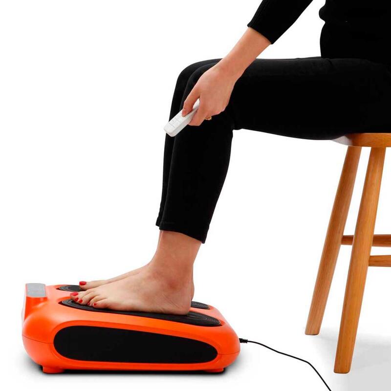 Elektrische voetmassager afstandsbediening 3 standen 10 intensiteiten Gridinlux