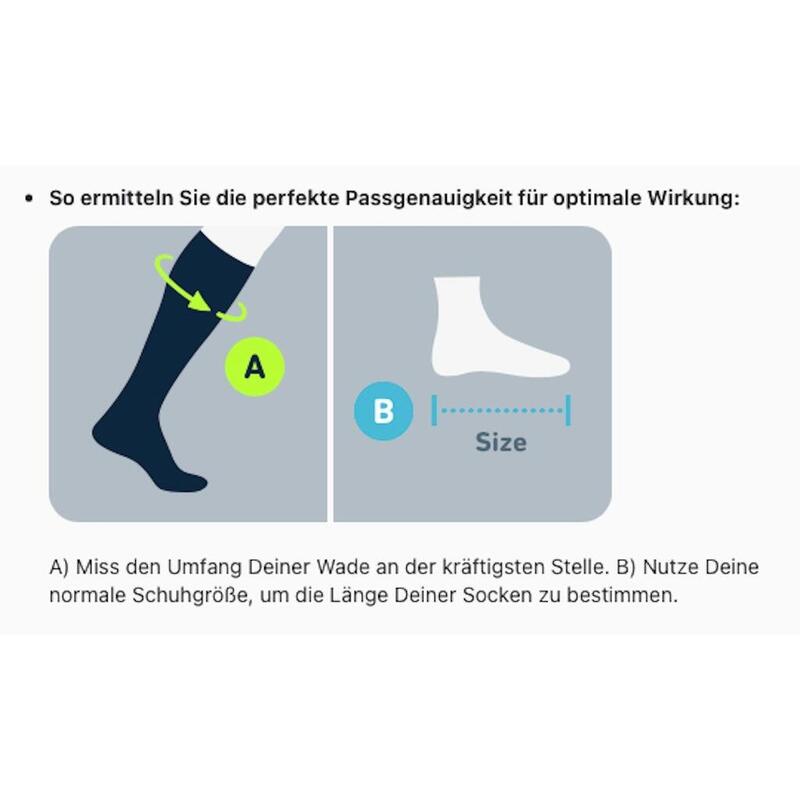 BAUERFEIND Trail Run Socks Women I Damen Kompressionssocken