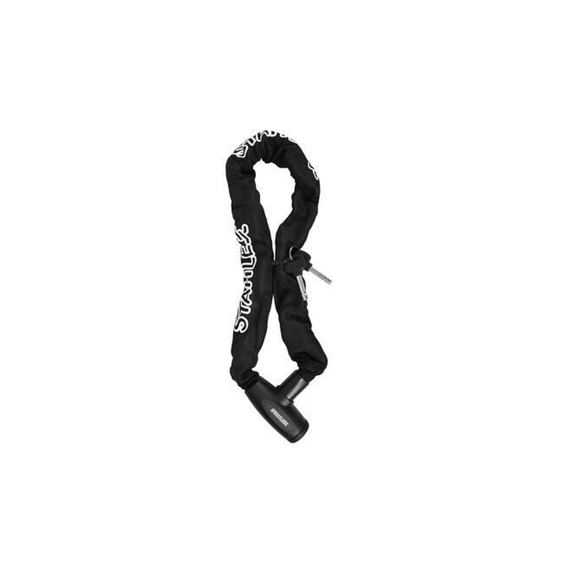 Stahlex - Cadenas À Chaîne Pour Vélo Ø10mm / 90cm Noir - Antivol - No Size - Decathlon