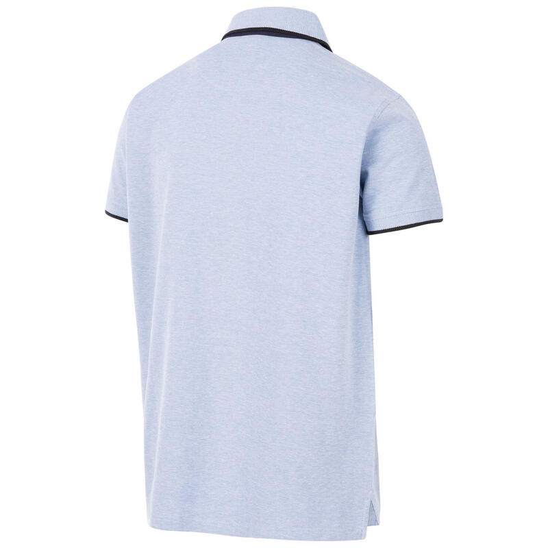 Polo Skate para Hombre Azul Denim