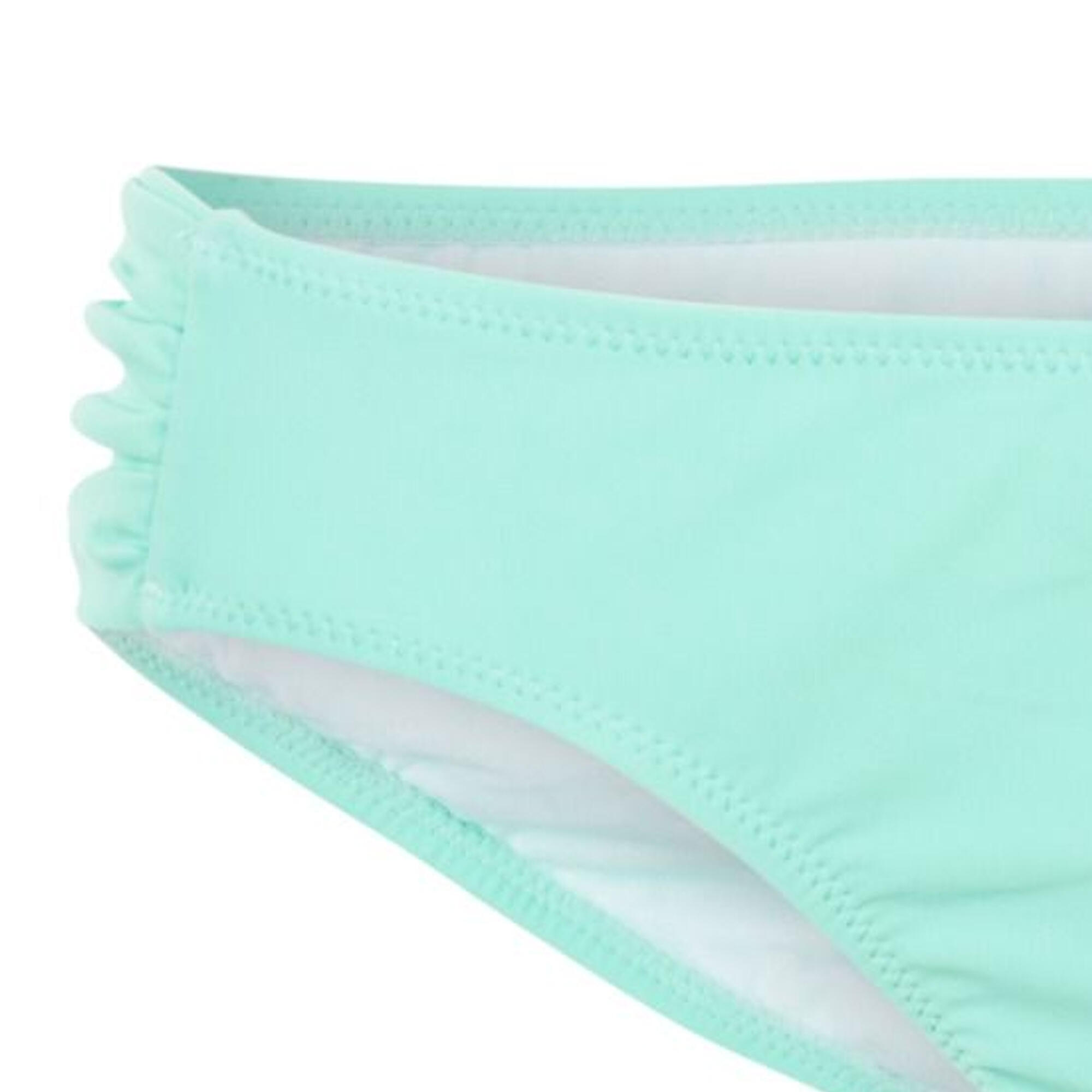 Women's RAFFLES swimwear briefs (Pale blue)