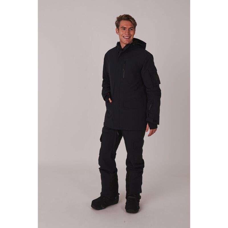 Yeh Man ski- en snowboardbroek met bretels - zwart