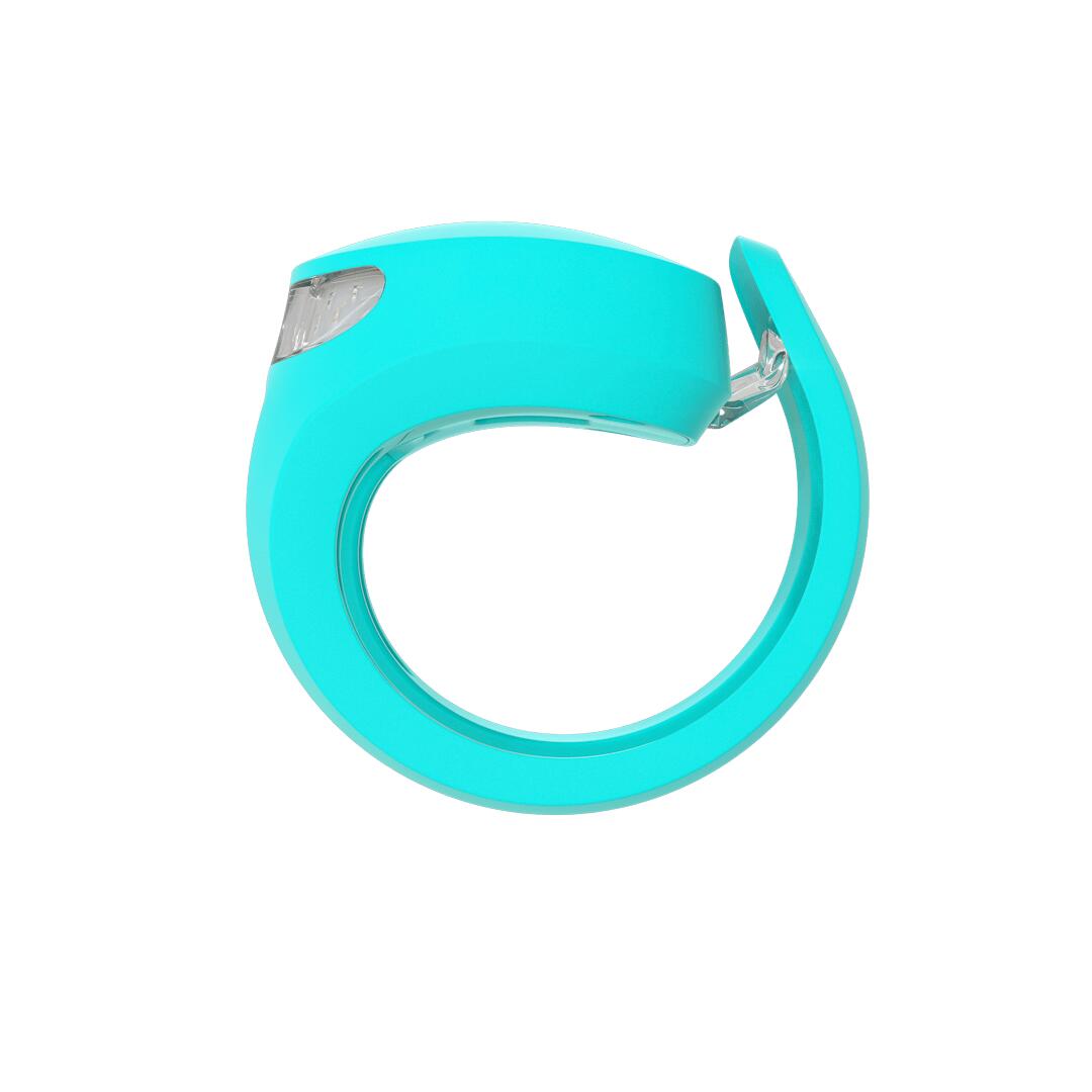 Knog Frog V3 Rear Bike Light  - Awesome Aquamarine 3/7