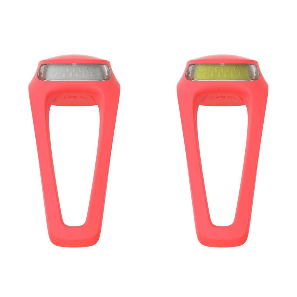 Knog Frog V3 Twinpack Bike light set  - Tequila Sunrise