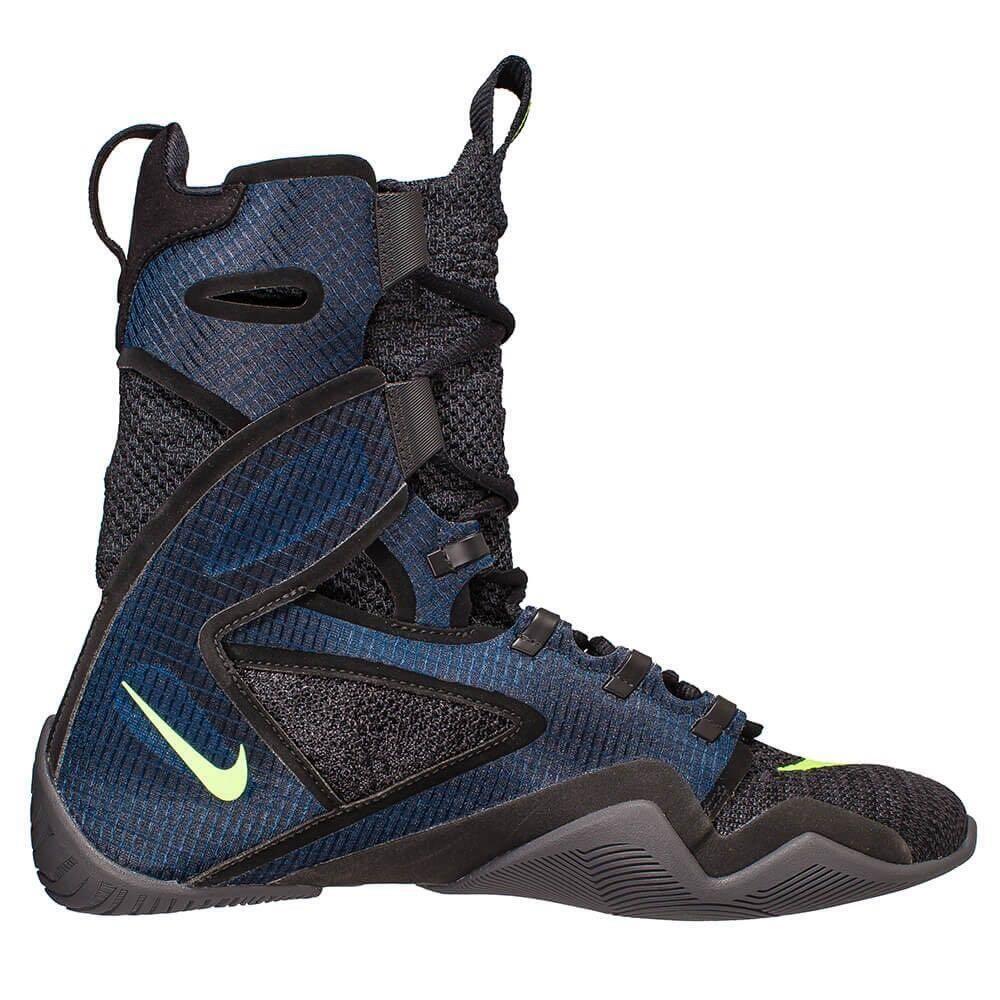 Nike Hyper KO 2 Boxing Boots - Black/Navy 2/4