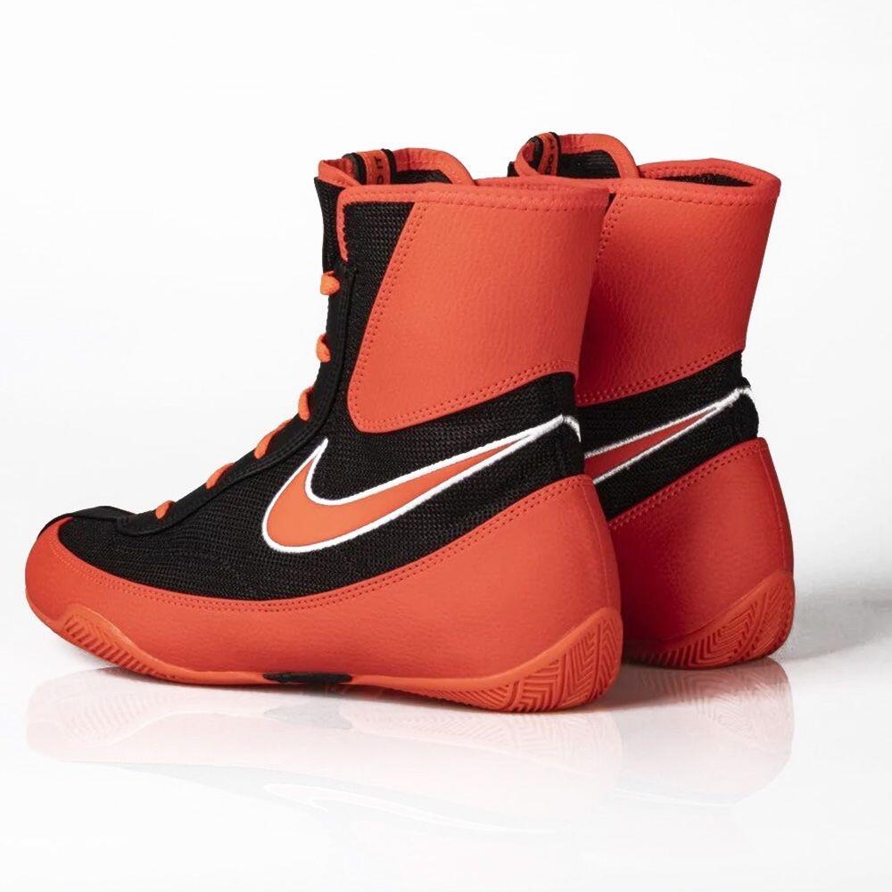 Nike Machomai 2 Boxing Boots - Crimson/Black 2/4
