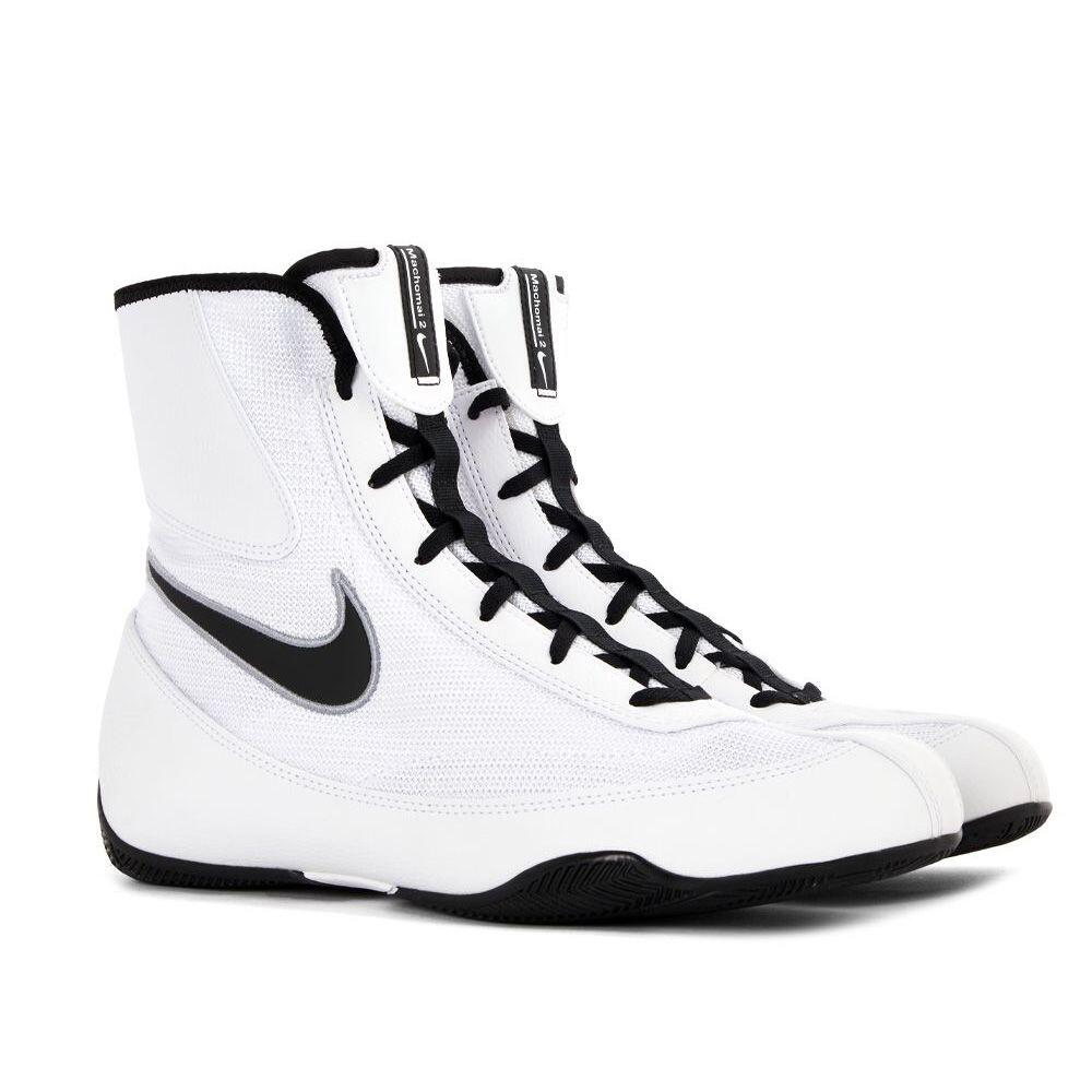 Nike Machomai 2 Boxing Boots - White/Black 1/4