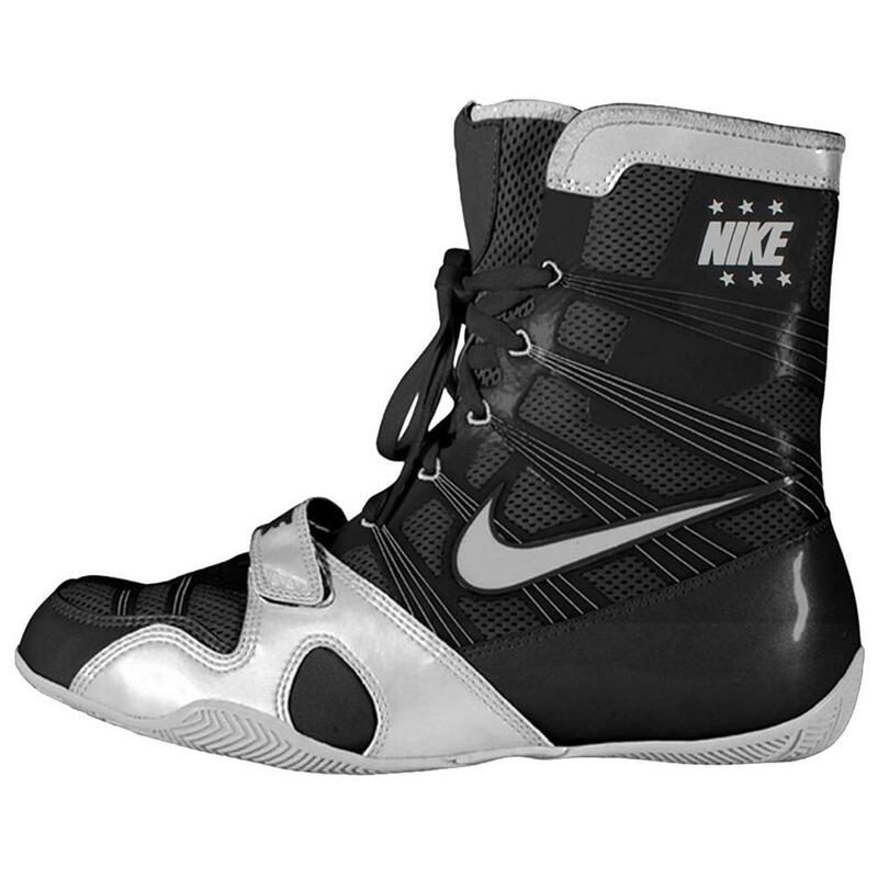 Nike Hyper KO Boxing Boots Black/Silver NIKE Decathlon
