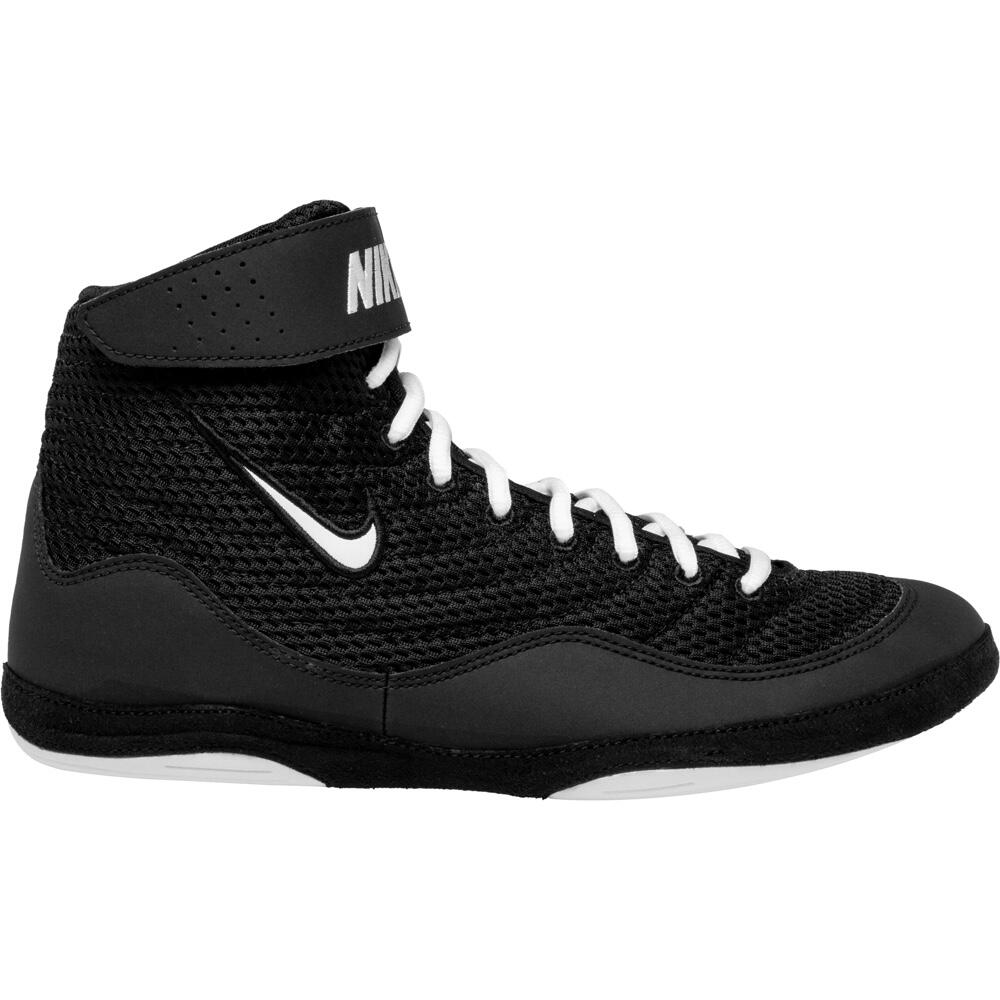 Nike Inflict 3 Wrestling Boots - Black/White 1/4