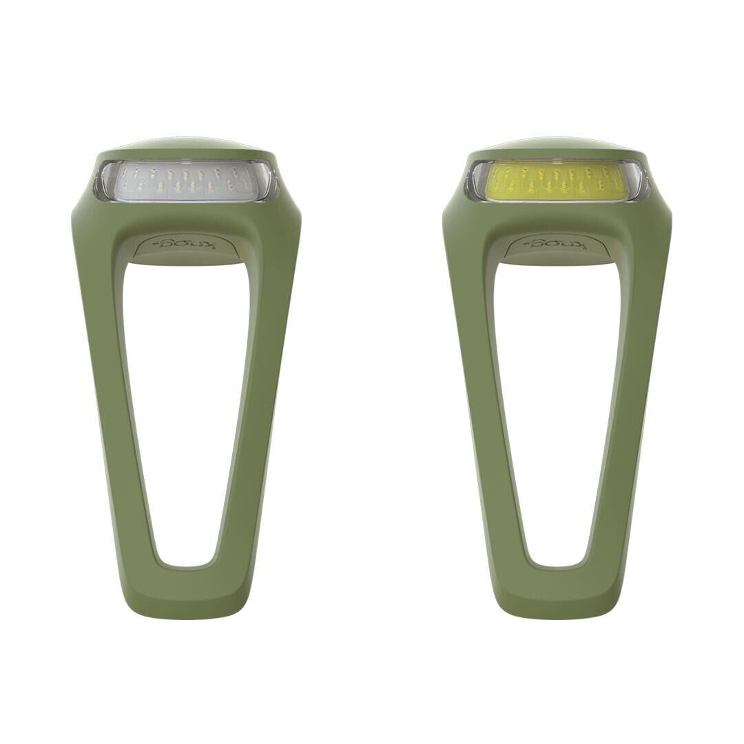 KNOG Knog Frog V3 Twinpack Bike light set  - Army Jacket Green