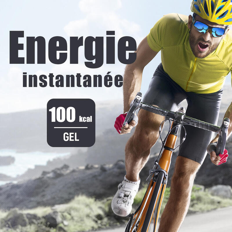 Gel énergie instantanée Coup de Fouet - Assortiment - 10x34g