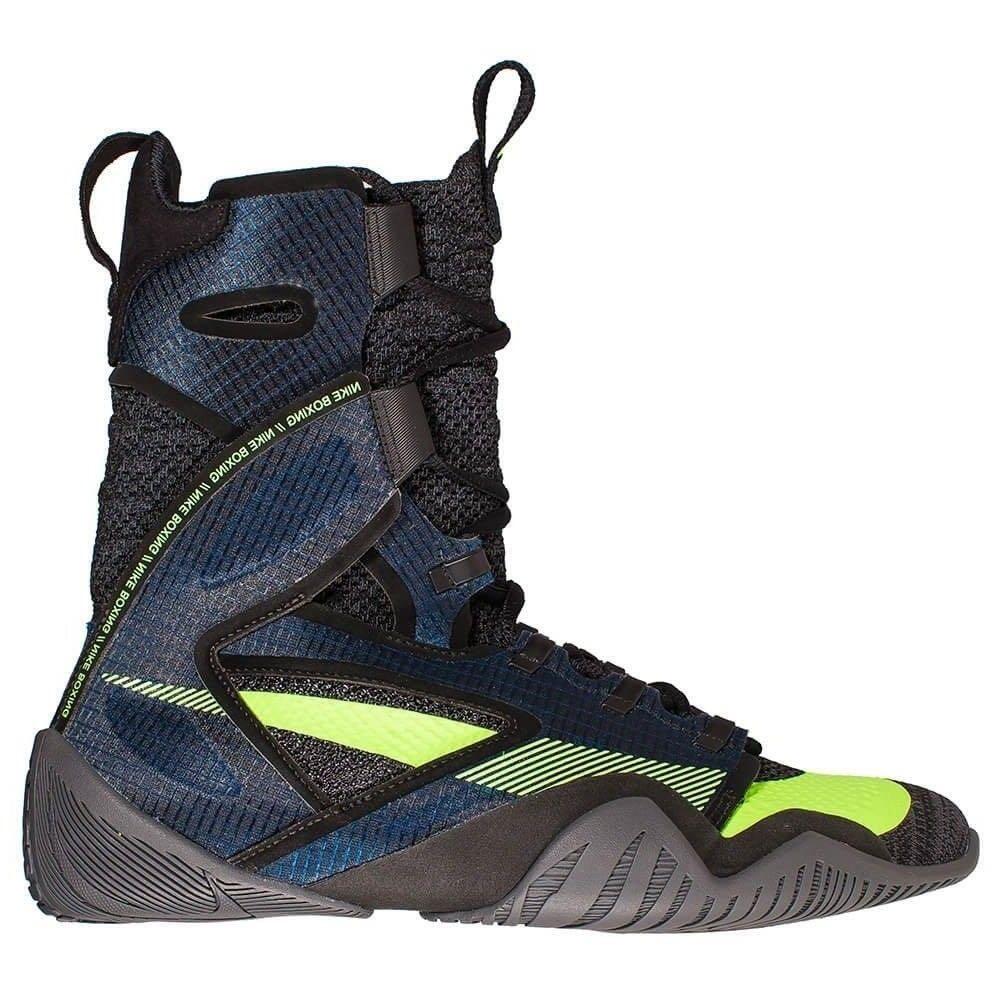 Nike Hyper KO 2 Boxing Boots - Black/Navy 1/4