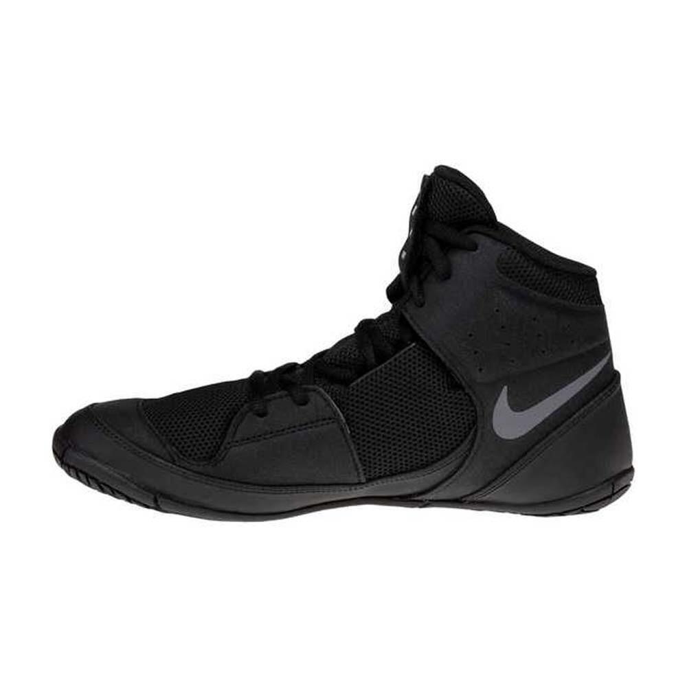 Nike Fury Wrestling Boots - Black/Silver 2/4