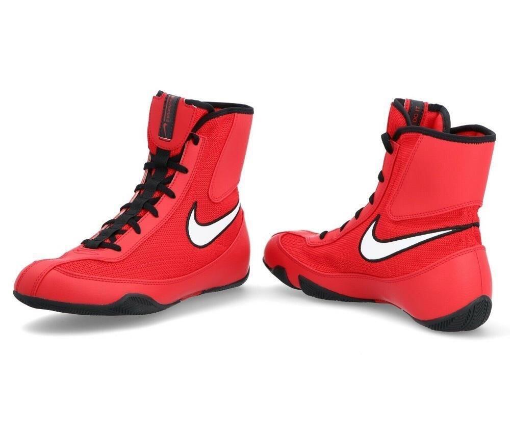 Nike Machomai 2 Boxing Boots - Red/White 3/4
