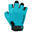 Unisex blauwe gewichthefhandschoen voor trainingscomfort maat S