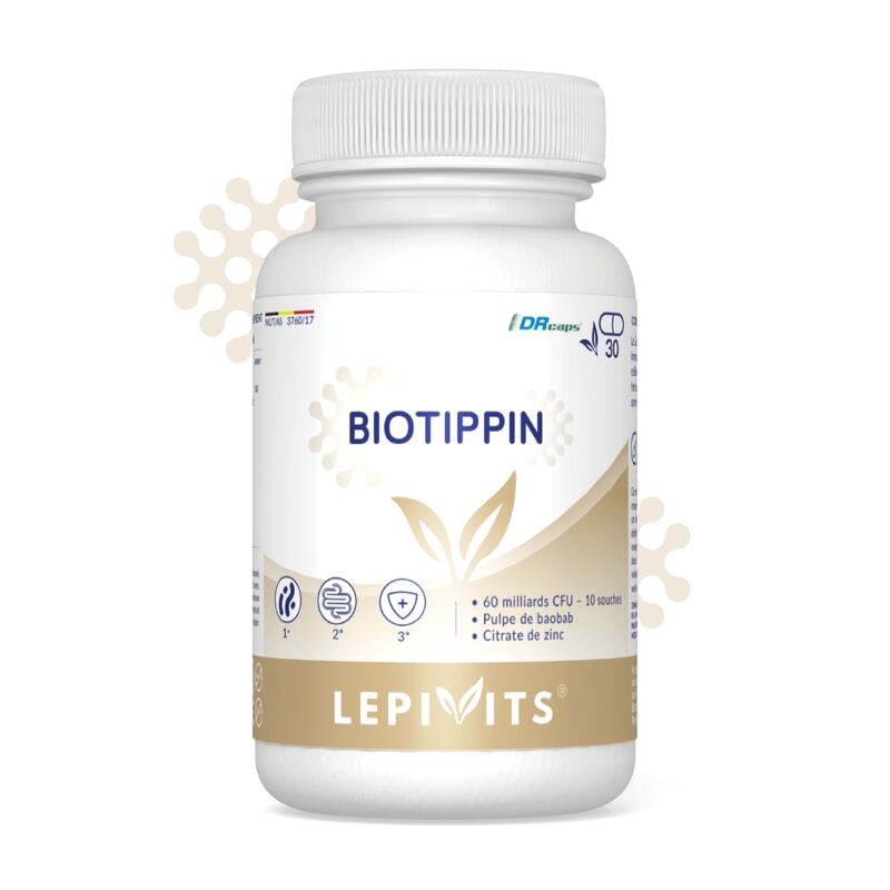 Biotippin - Flore intestinale - 30 gélule vegan