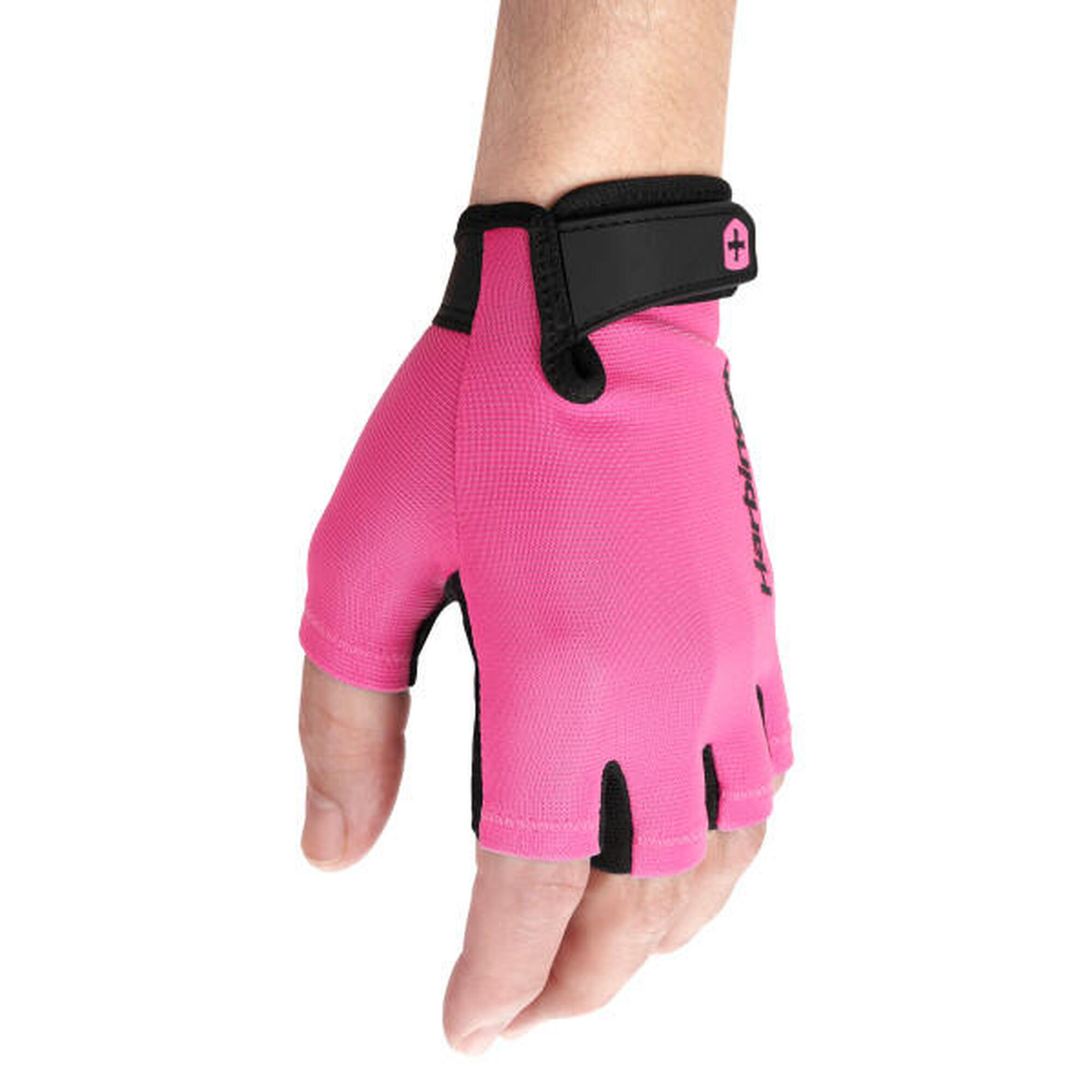 Guanto Harbinger rosa da donna per un comfort ideale in allenamento Taglia XS