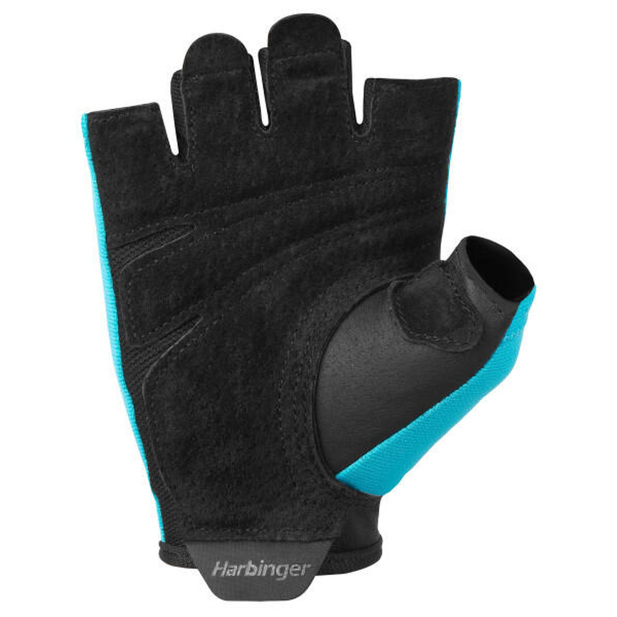 Guante de halterofilia unisex azul para entrenamiento confort talla S