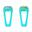 Frog USB Twinpack - Awesome Aquamarine