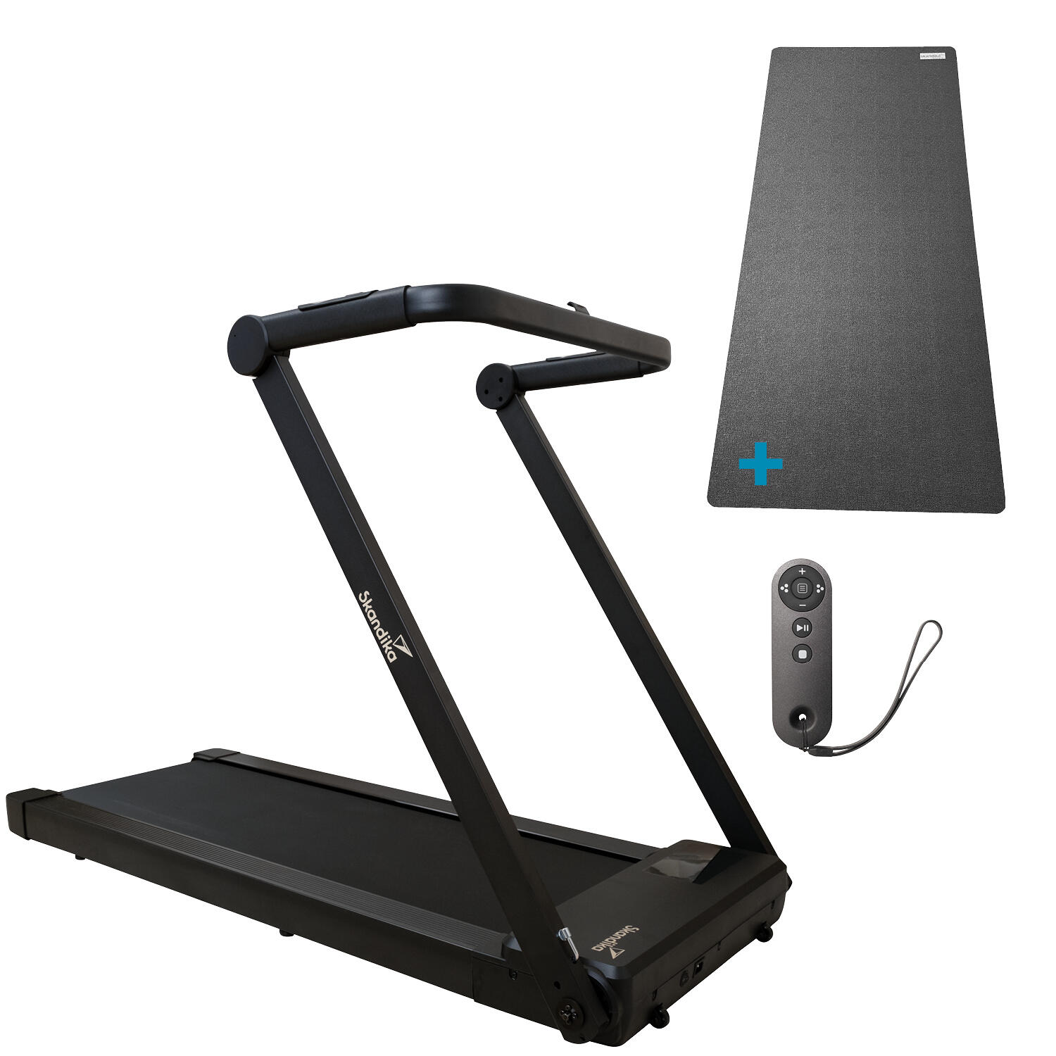 SKANDIKA Cinta de correr Nordik K12 - plegable - 1-12 km/h - pantalla LED - Bluetooth