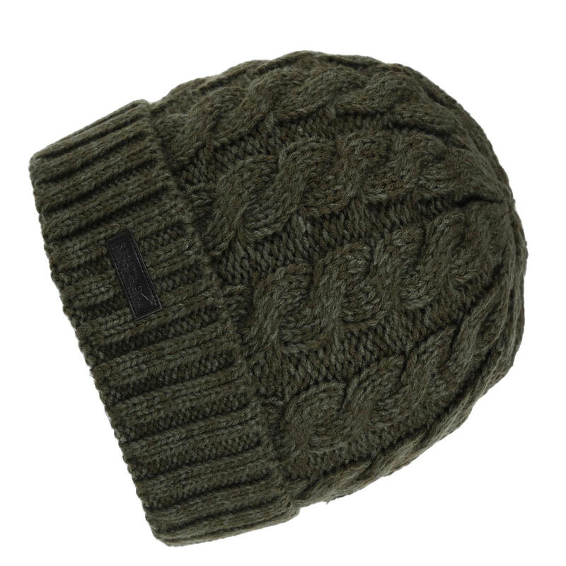 Gorro de Invierno Harrell III para Hombre Caqui Oscuro