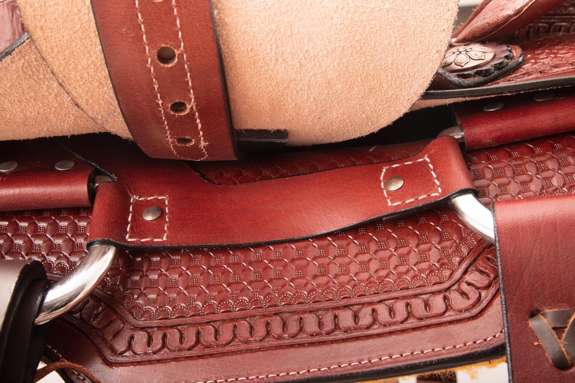 Sella Western professionale modello da Roping Fender Saddle USA 6743 4/7