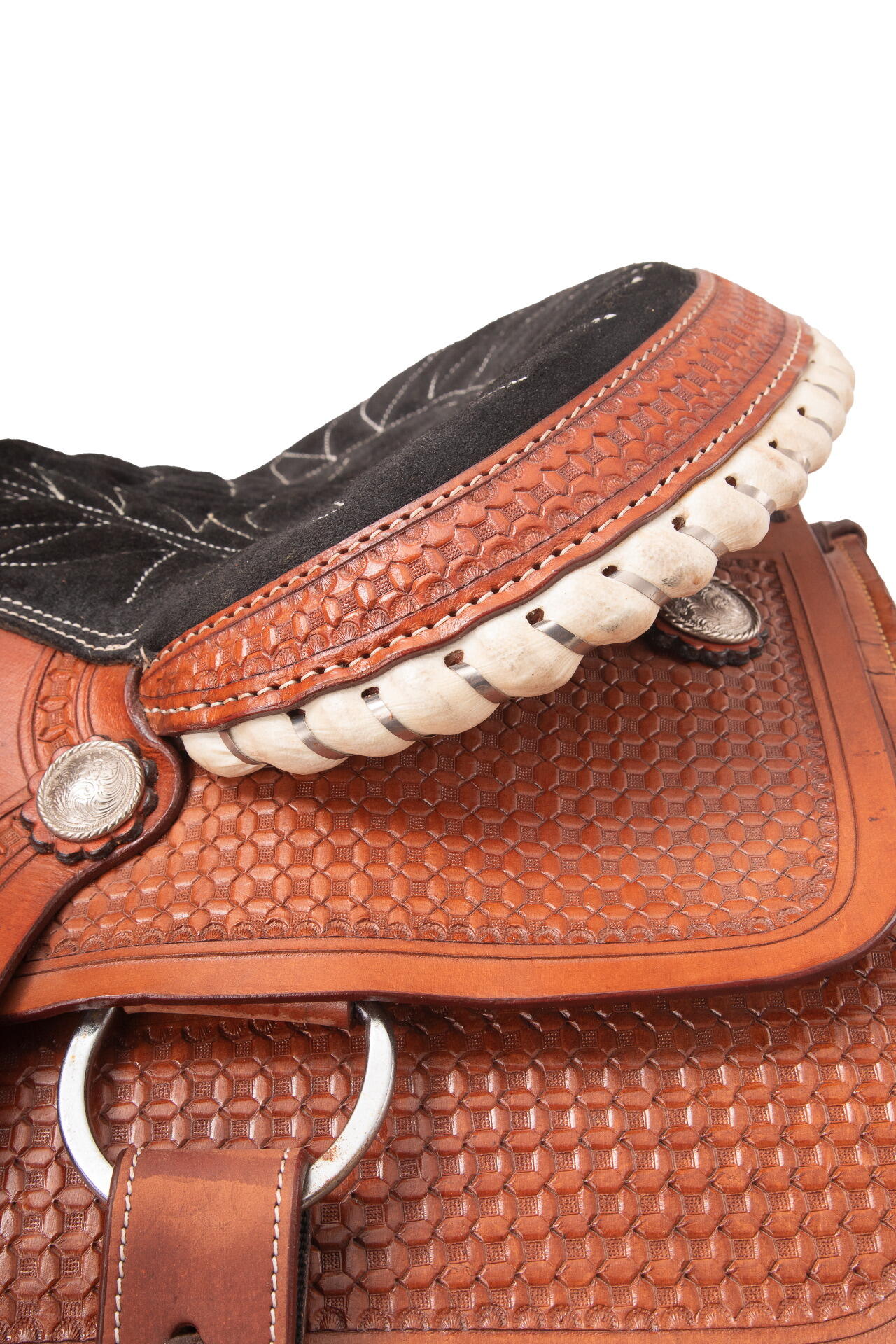 Sella Western professionale modello da Roping Fender Saddle Usa 7412 4/7