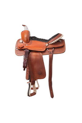 Sella Western professionale modello da Roping Fender Saddle Usa 7412