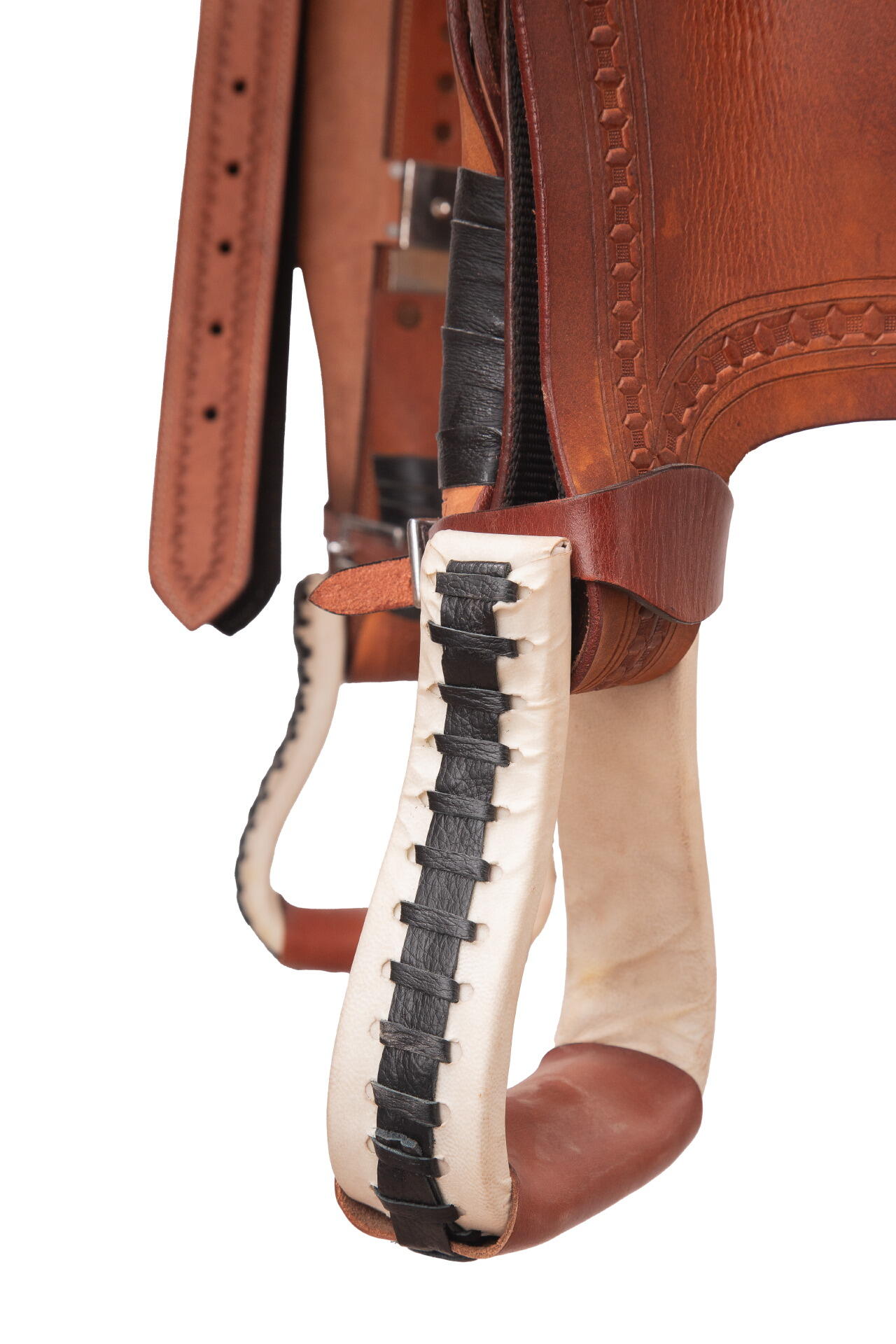 Sella Western professionale modello da Roping Fender Saddle Usa 7412 5/7
