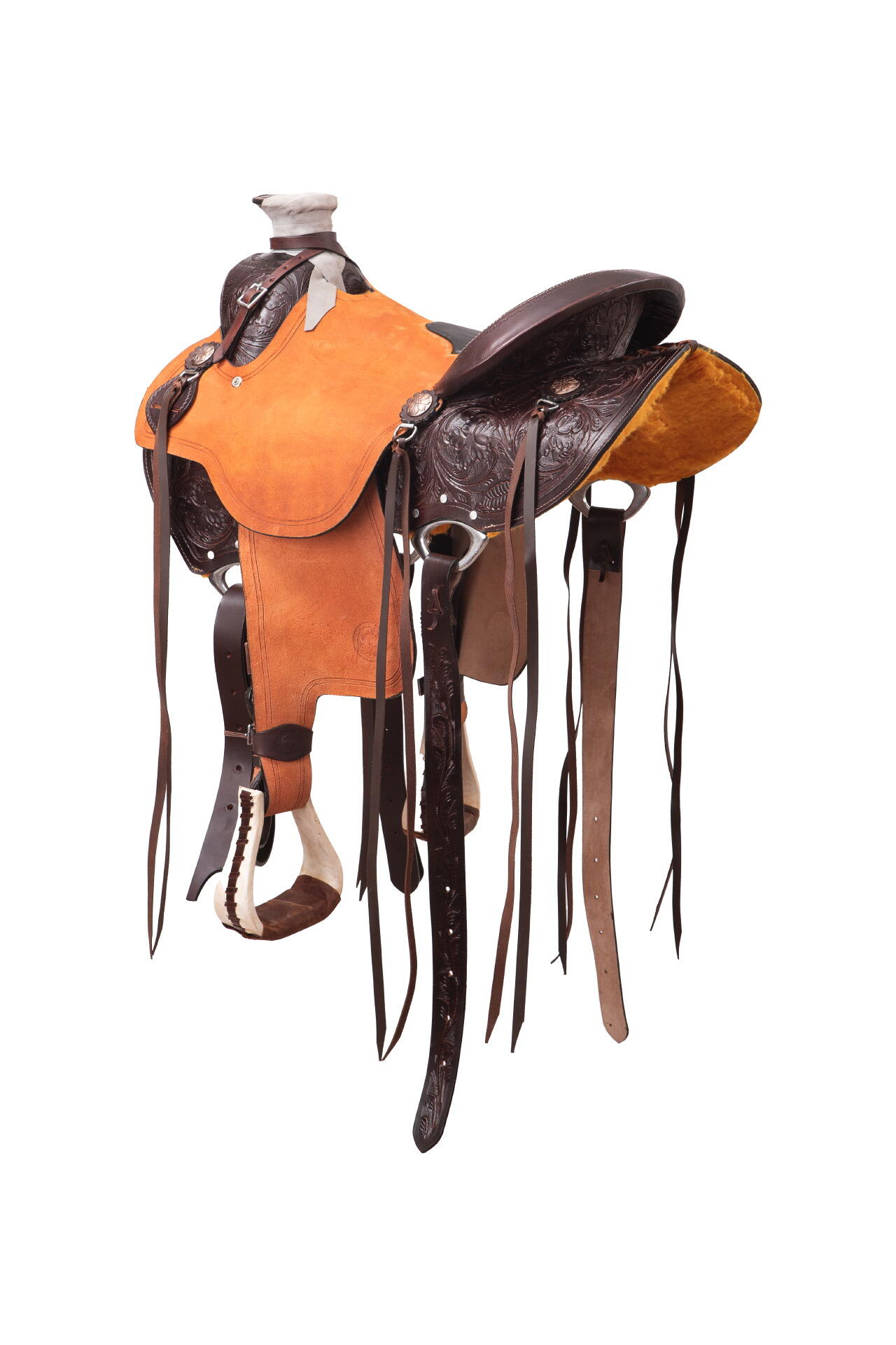 Sella Western professionale Wade Fender Saddle 2/7